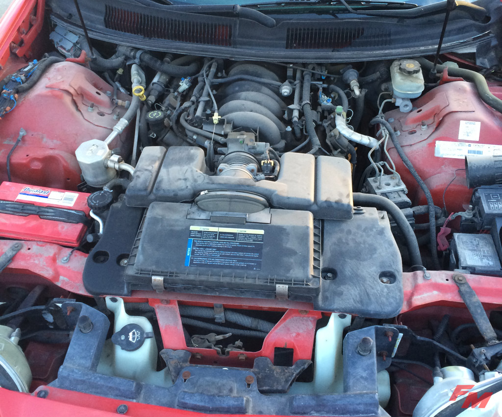 2002 Chevrolet Camaro Engine Bay Detail